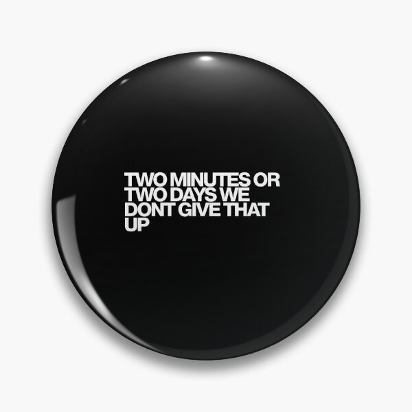 Item preview, Two Minutes Or Two Days We Dont Give That Up - The Last of Us Art designed and sold by dsxclothing.