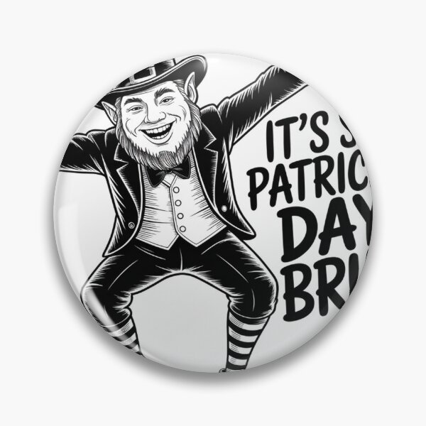 Item preview, Dabbing Leprechaun Linocut Print designed and sold by Bloomkept.