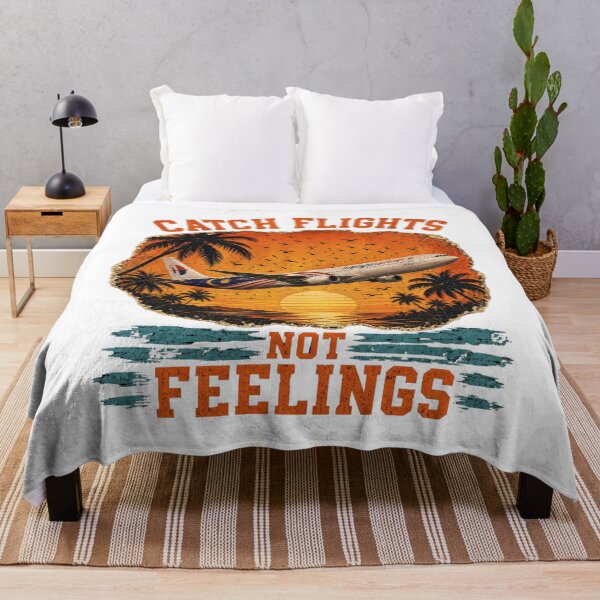 Item preview, Catch Flights Not Feelings | Vacation Mode ON Summer Design designed and sold by M.Store.