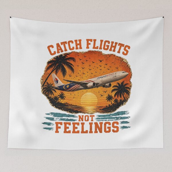 Item preview, Catch Flights Not Feelings | Vacation Mode ON Summer Design designed and sold by M.Store.