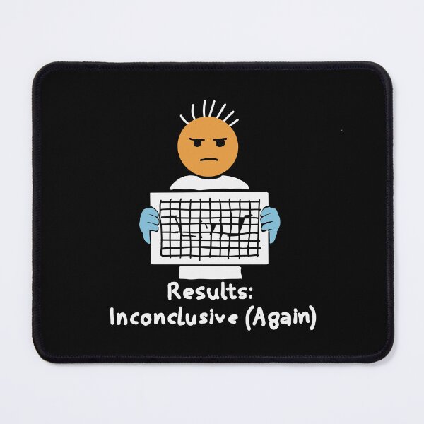 Item preview, Results Inconclusive Again Funny Lab Scientist Gift T-Shirt designed and sold by Popstudio85.