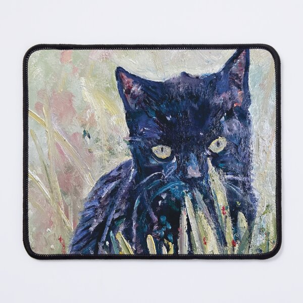 Item preview, Cat in a garden designed and sold by pamfox.