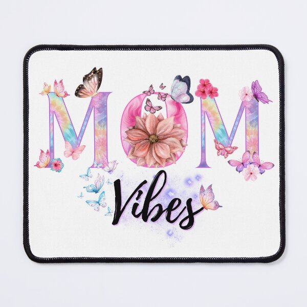 Item preview, Mom Vibes Minimalist Trendy Mom Shirt Design designed and sold by lielie99.
