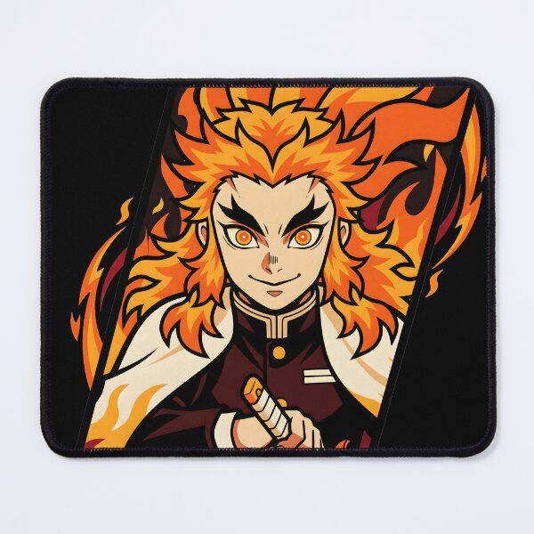 Item preview, Flame Hashira Rengoku - Stylized Demon Slayer Fire Art designed and sold by luffy2374.
