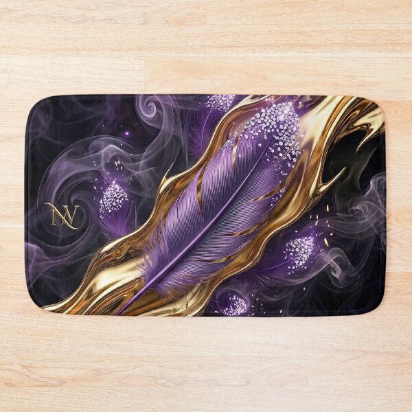 Item preview, Nafas Wing: Royal Amethyst & Liquid Gold – Mystical Feather Edition designed and sold by Nafas Wing.