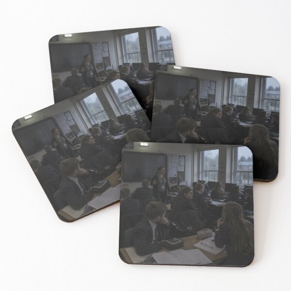 Item preview, British School Power Cut Print | Modern War Civilian Crisis Classroom Wall Art designed and sold by Element Horizon Studio.