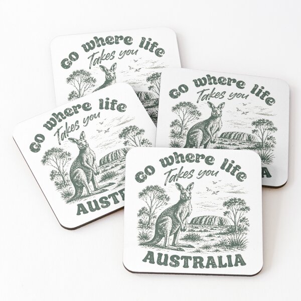 Item preview, Go Where Life Takes You Australia designed and sold by PamLeeDesign.