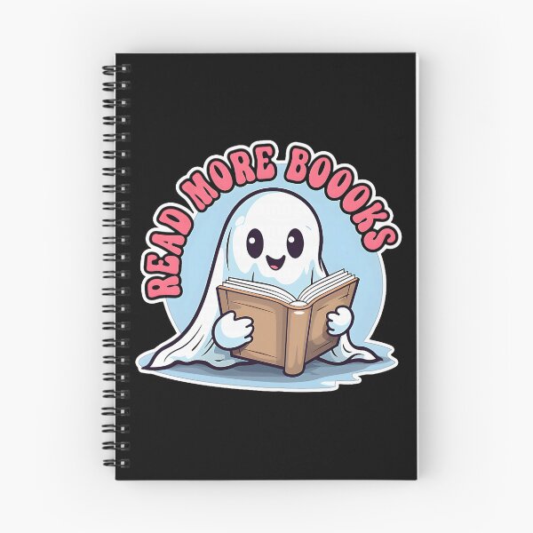 Item preview, Read More Boooks Cute Ghost Read More Books Funny Halloween designed and sold by averyfisher.