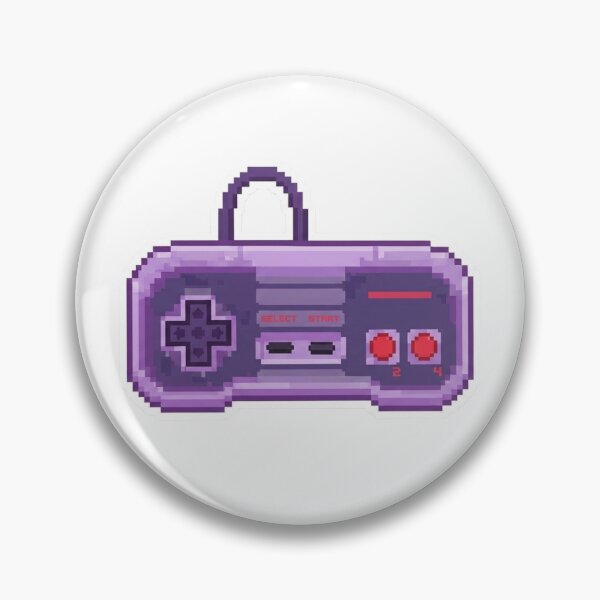 Item preview, Retro Pixel Game Controller Sticker designed and sold by K-Vibe Design Studio.