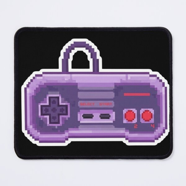 Item preview, Retro Pixel Game Controller Sticker designed and sold by K-Vibe Design Studio.