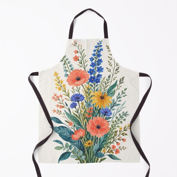 Item preview, Title: Alpine Bloom: A Crochet-Inspired Meadow designed and sold by digiartsy2026.