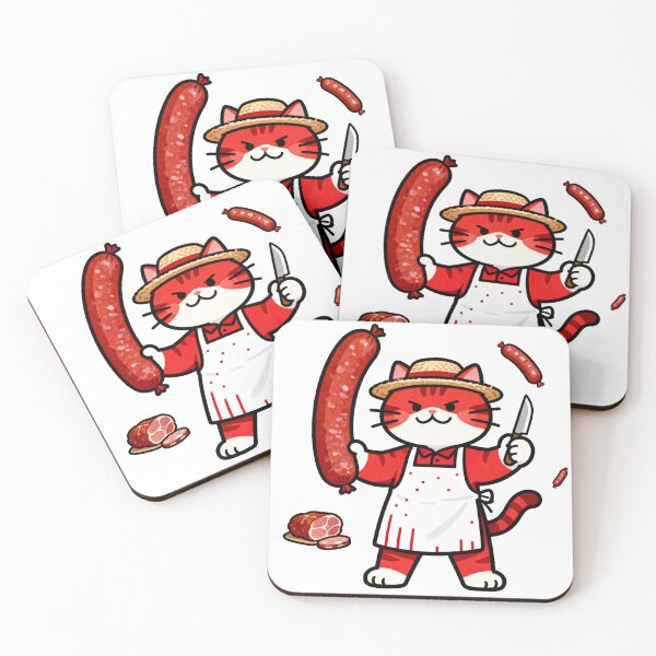 Item preview, The Butcher Cat designed and sold by PunFurry.