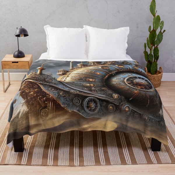 Item preview, Steampunk Snail Fortress designed and sold by Eric Nagel.
