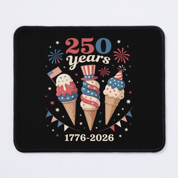 Item preview, 4th of July Ice Cream 250 Years Celebration 1776-2026 Party designed and sold by TyraYoung.