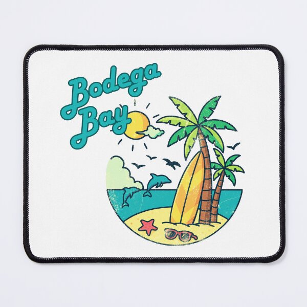 Item preview, Bodega Bay Retro Vintage Surf T-Shirt | Beach Vacation Souvenir Gift designed and sold by DonnaRaine.