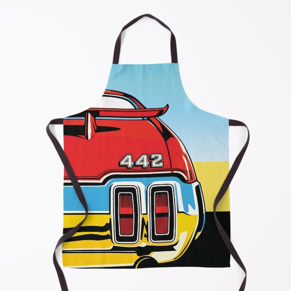 Item preview, Classic Muscle Car 442 Rear Wing Pop Art designed and sold by RamyGallery.
