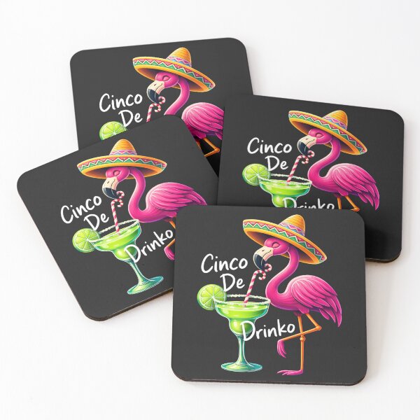 Item preview, Cinco De Drinko Flamingo Funny Cinco De Mayo designed and sold by MathiaKazemi.