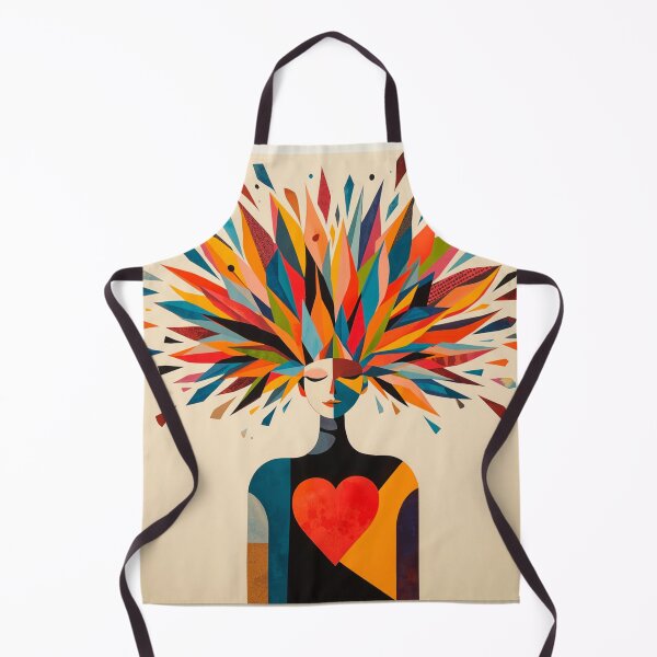 Item preview, The Quiet Radiance: Geometric Woman Portrait designed and sold by ArpaliLab Studio.