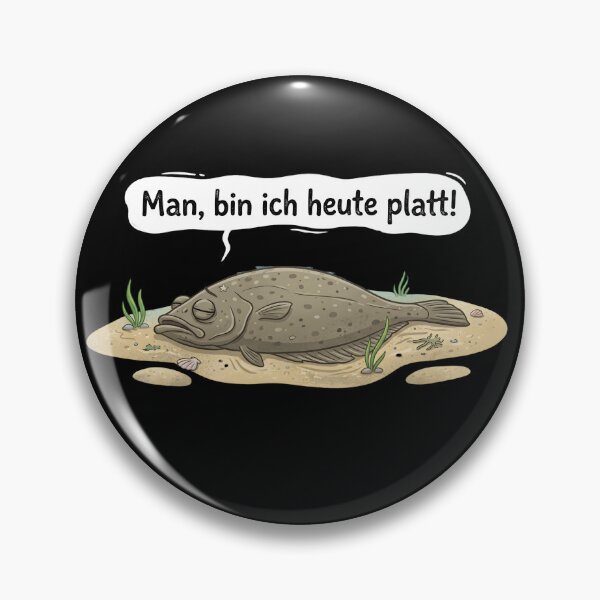 Item preview, I'm so exhausted today! – Funny flatfish humor & angler design designed and sold by HoshisWorld2018.