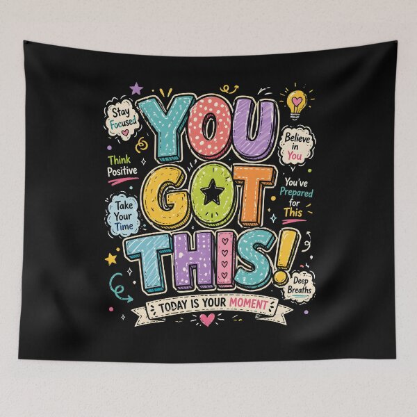 Item preview, You Got This – Back To School Motivation Positive Kids  designed and sold by THREE LITTLE BEANS.
