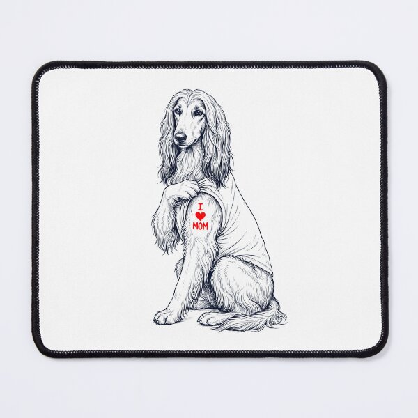 Item preview, Vintage Afghan Hound Mom Tattoo Dog Lover designed and sold by TerryConnells.