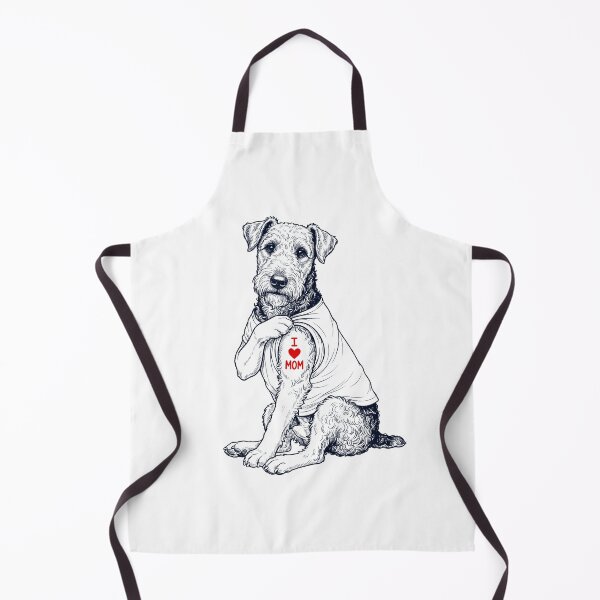 Item preview, Vintage Airedale Terrier Mom Tattoo Dog Lover designed and sold by TerryConnells.