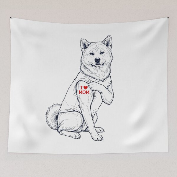 Item preview, Vintage Akita Mom Tattoo Dog Lover designed and sold by TerryConnells.