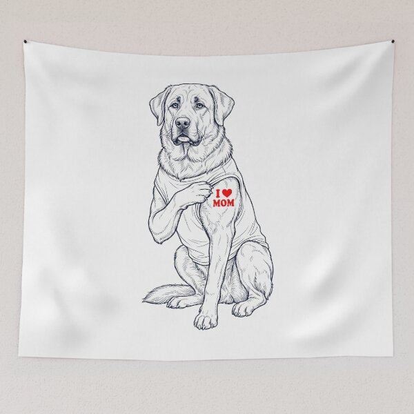 Item preview, Vintage Anatolian Shepherd Dog Mom Tattoo Dog Lover designed and sold by TerryConnells.