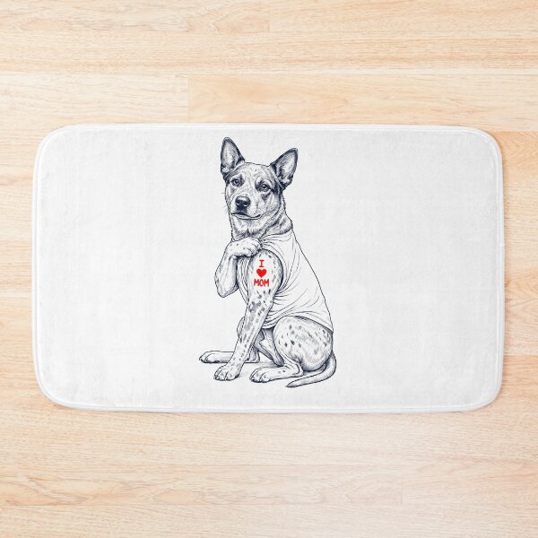Item preview, Vintage Australian Cattle Dog Mom Tattoo Dog Lover designed and sold by TerryConnells.