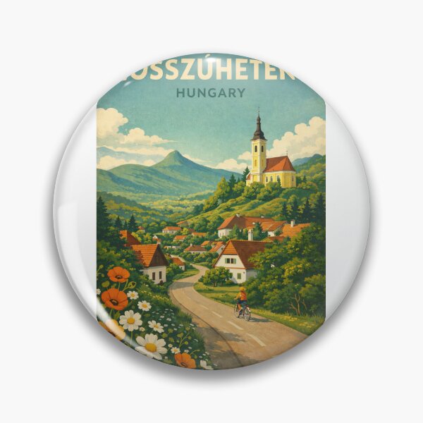 Item preview, Hosszúhetény Zengő Mountain Countryside Hungary designed and sold by Aryabek.