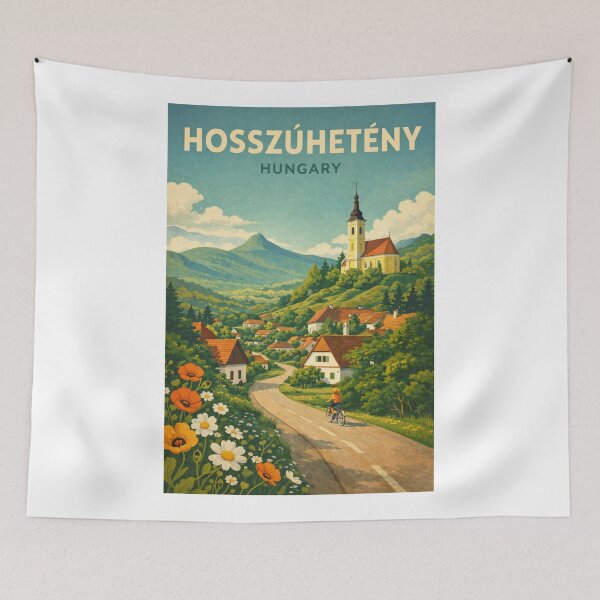 Item preview, Hosszúhetény Zengő Mountain Countryside Hungary designed and sold by Aryabek.