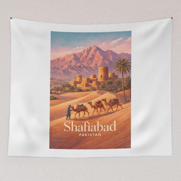 Item preview, Shafiabad Cholistan Desert Caravan Fort Pakistan designed and sold by Aryabek.