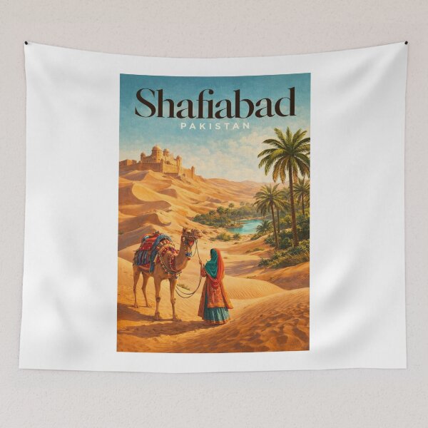 Item preview, Shafiabad Bahawalpur Desert Oasis Pakistan designed and sold by Aryabek.