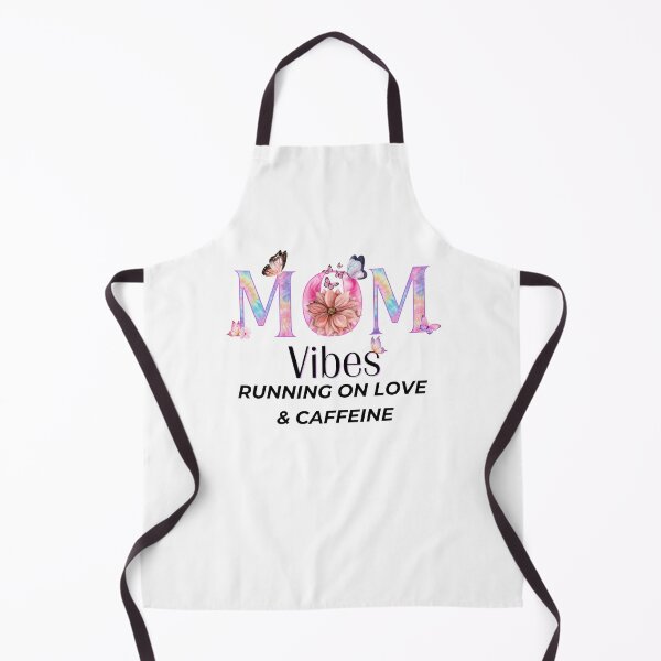 Item preview, Mom Vibes Running on Love & Caffeine Cute Mom Design designed and sold by lielie99.