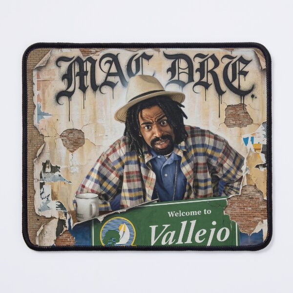 Item preview, Mac Dre Tribute Mural – Welcome to Vallejo Street Art Poster designed and sold by DyfunctionalTee.