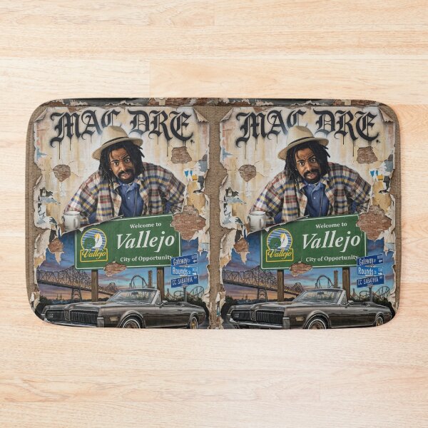 Item preview, Mac Dre Tribute Mural – Welcome to Vallejo Street Art Poster designed and sold by DyfunctionalTee.
