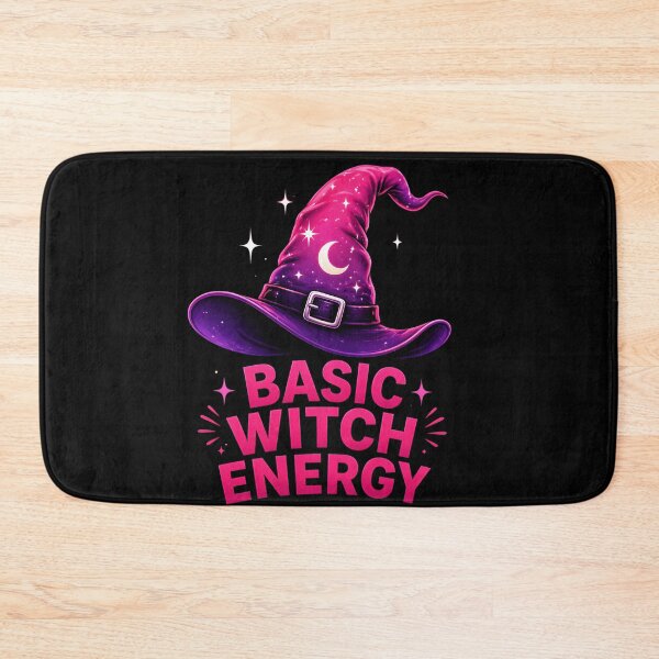 Item preview, Basic Witch Energy – Funny Pink Witch Aesthetic designed and sold by THREE LITTLE BEANS.