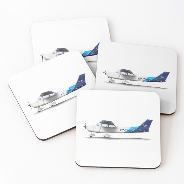 Item preview, CESSNA 172 VH-CNW designed and sold by Grubby Fingers Aircraft Illustration.