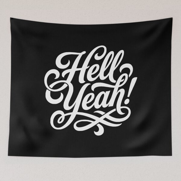 Item preview, Hell Yeah! Enthusiastic Traveler designed and sold by AntiqueImages.