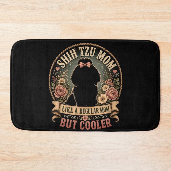 Item preview, Shih Tzu Mom – Like A Regular Mom But Cooler Cute Dog Gift  designed and sold by THREE LITTLE BEANS.