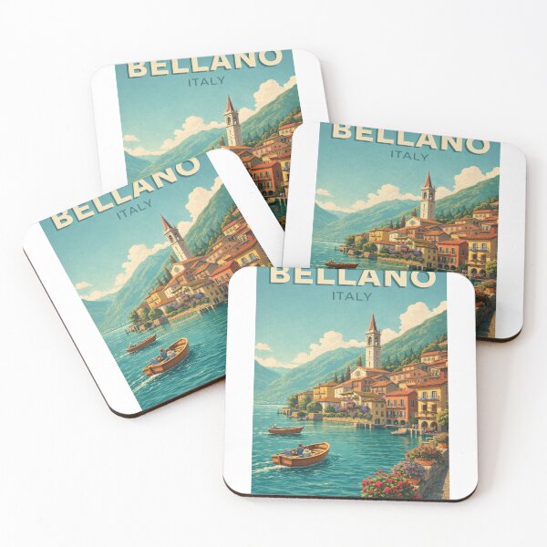 Item preview, Bellano Lake Como Lombardy Waterfront Italy designed and sold by Aryabek.