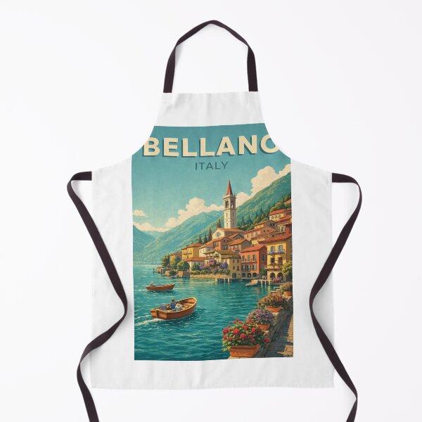 Item preview, Bellano Lake Como Lombardy Waterfront Italy designed and sold by Aryabek.