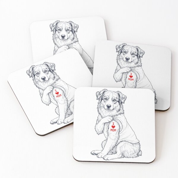 Item preview, Vintage Australian Shepherd Mom Tattoo Dog Lover designed and sold by TerryConnells.
