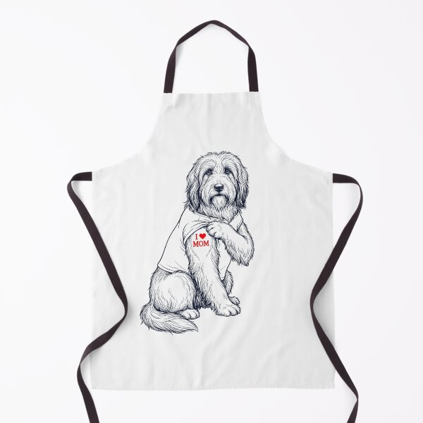 Item preview, Vintage Bearded Collie Mom Tattoo Dog Lover designed and sold by TerryConnells.