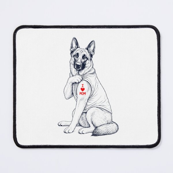 Item preview, Vintage Belgian Shepherd Mom Tattoo Dog Lover designed and sold by TerryConnells.