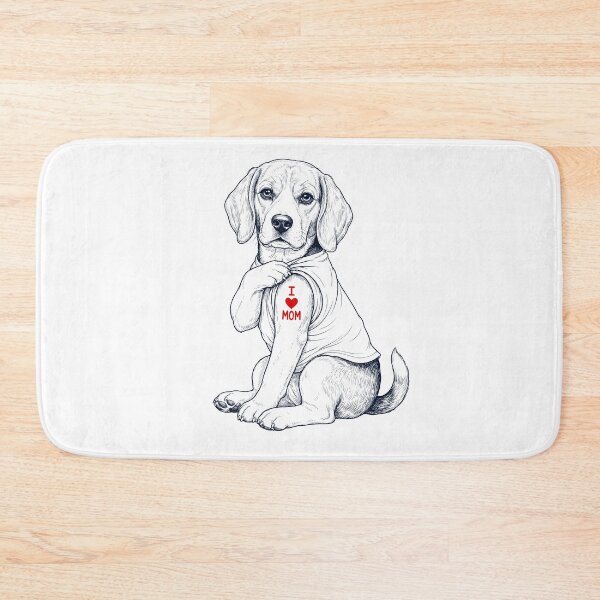 Item preview, Vintage Beagle Mom Tattoo Dog Lover designed and sold by TerryConnells.