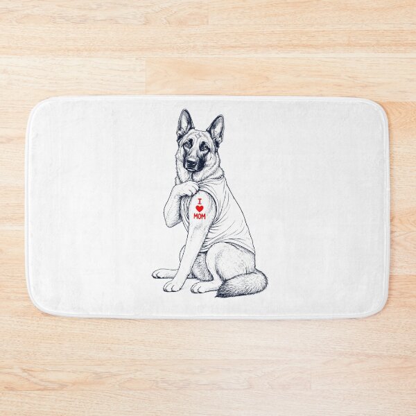 Item preview, Vintage Belgian Shepherd Mom Tattoo Dog Lover designed and sold by TerryConnells.