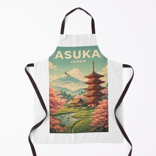 Item preview, Asuka Nara Pagoda and Mount Fuji Japan designed and sold by Aryabek.