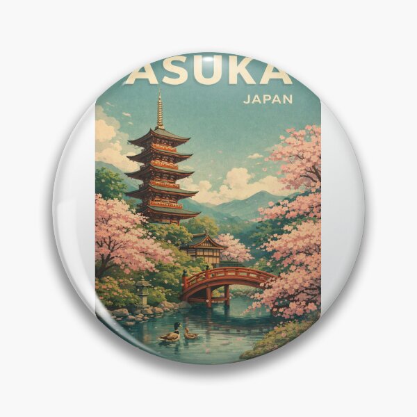 Item preview, Asuka Yamato Temples and Sakura Nara Japan designed and sold by Aryabek.