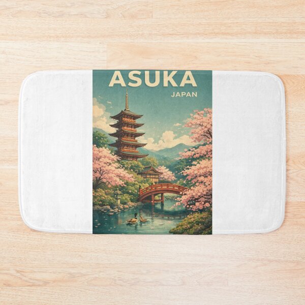 Item preview, Asuka Yamato Temples and Sakura Nara Japan designed and sold by Aryabek.